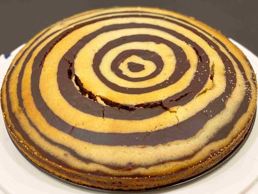 Veganer Zebrakuchen