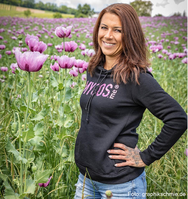 Damen Hoodie -MYCOS.me® Sparkling Pink