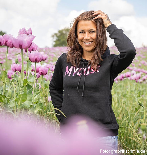 Damen Hoodie -MYCOS.me® Sparkling Pink