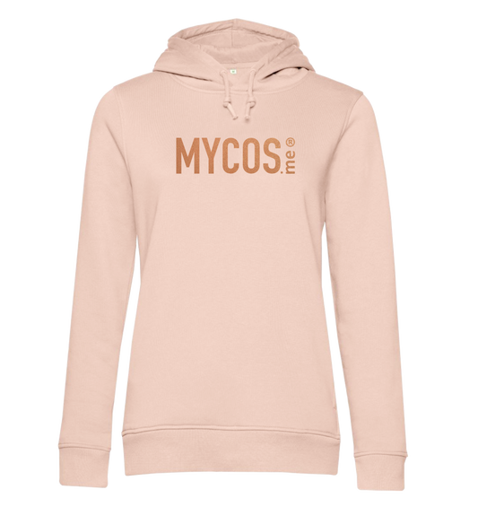 Damen_Hoodie_Logo_MYCOS.me®_SoftRose_front