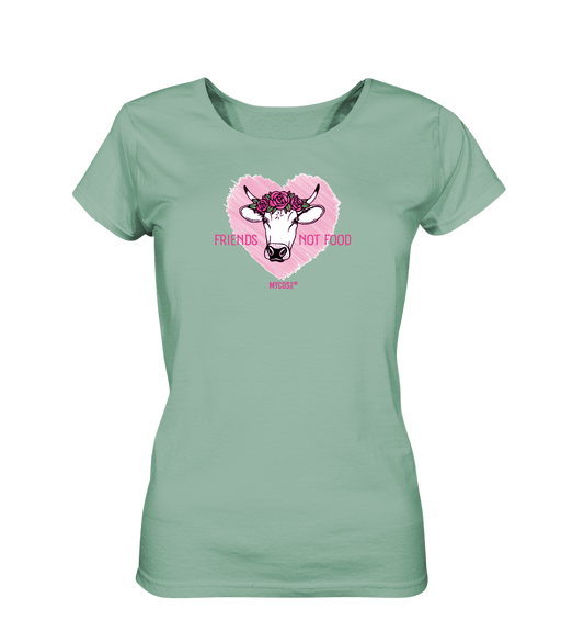 Damen T-Shirt - Friends Not Food