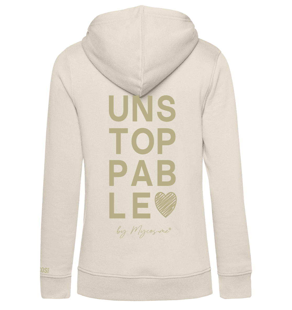 Hoodie_UNSTOPPABLE_Off White_Back