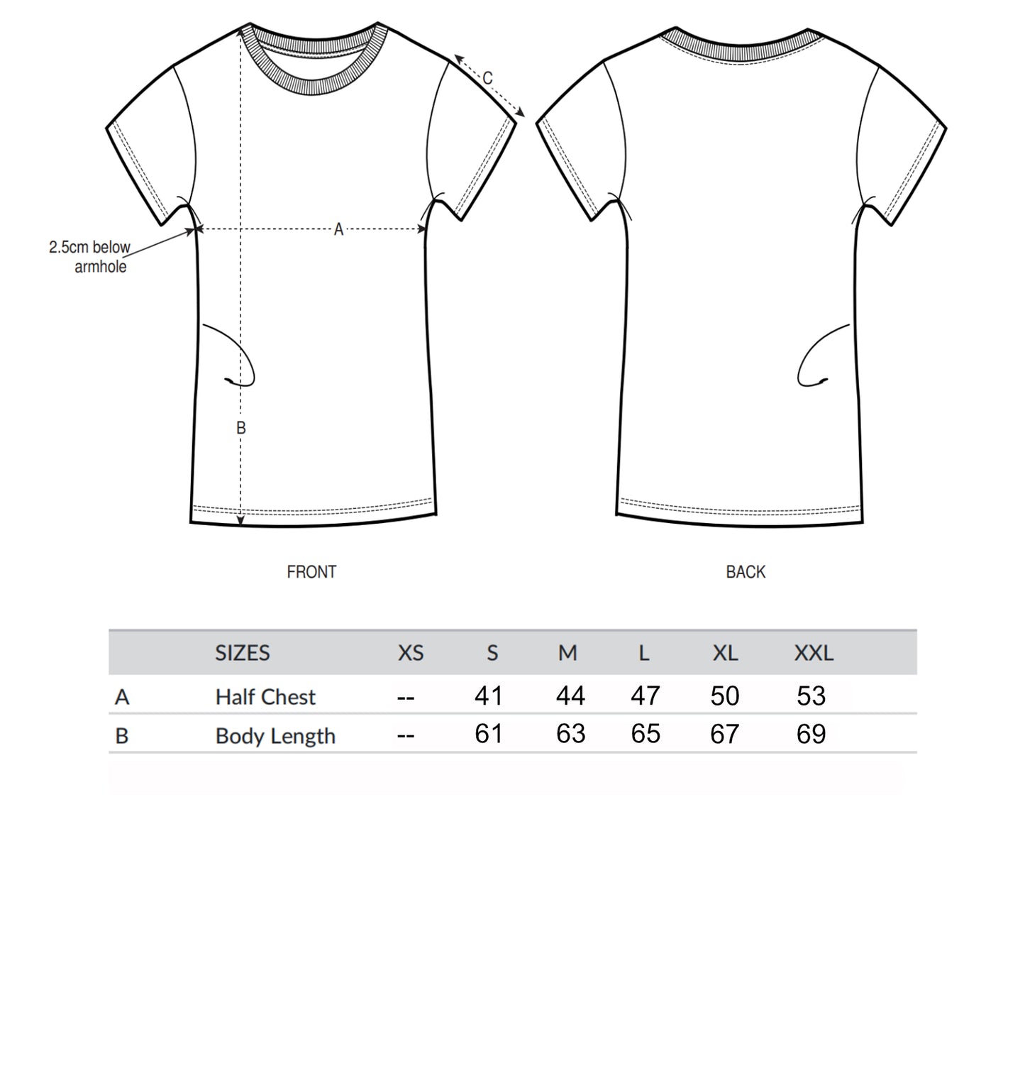 Damen T-Shirt Be Different