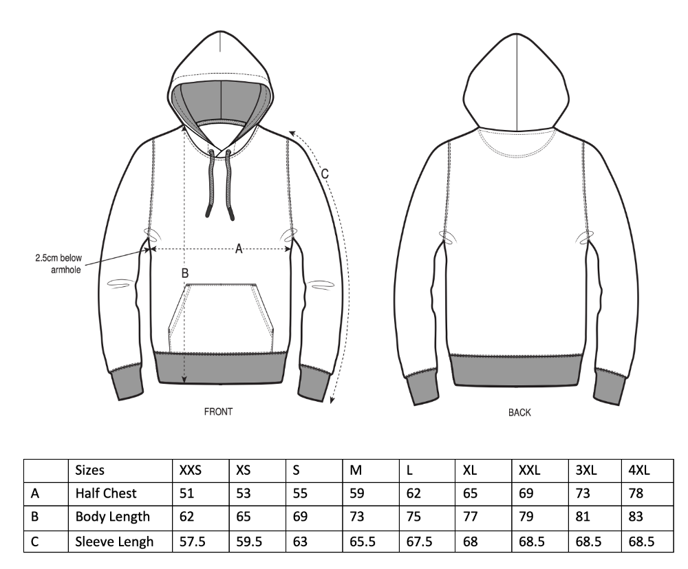 Unisex Hoodie - MYCOS.me® - Circle