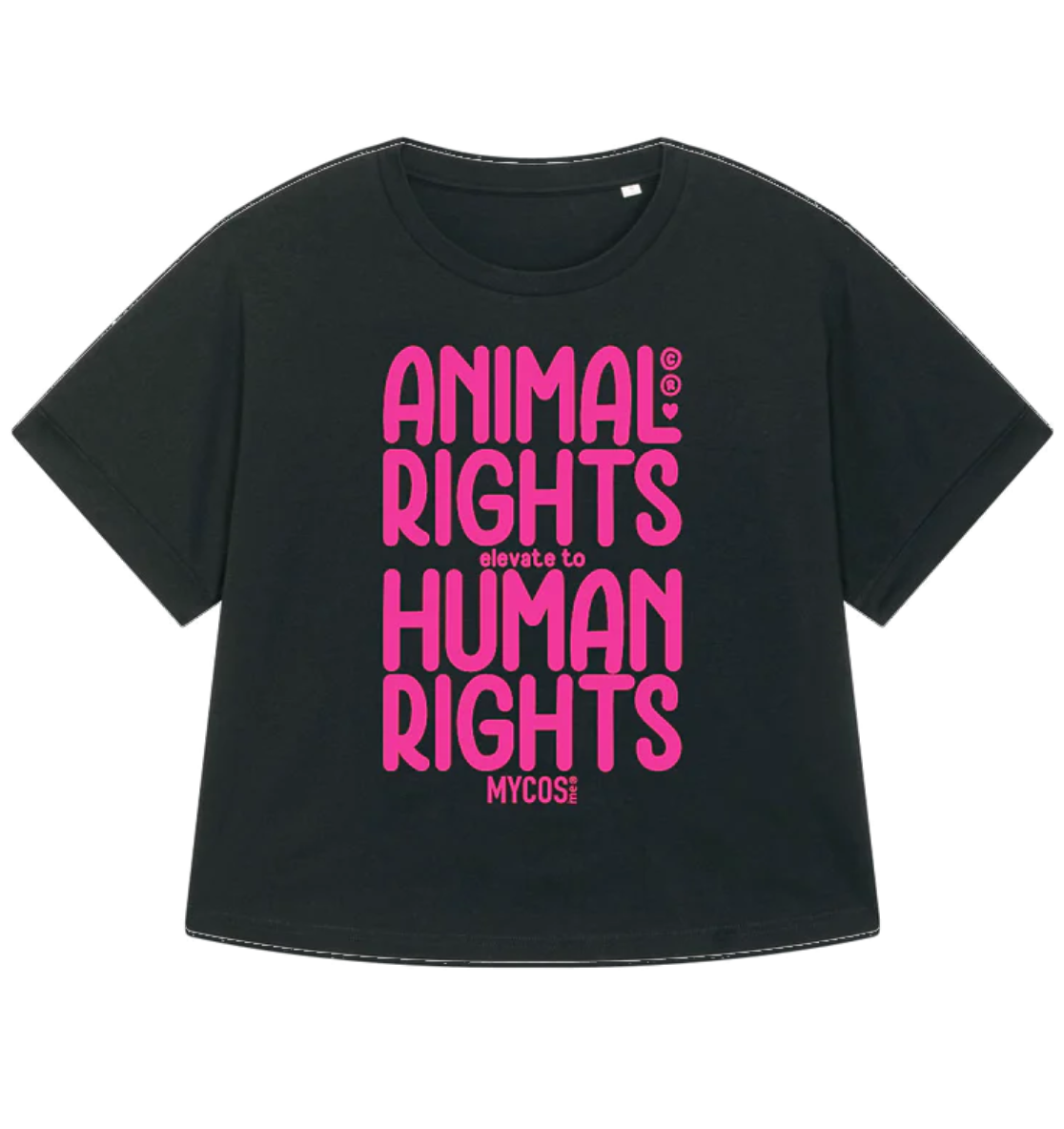 Vegan T-Shirt Oversized Animal Rights