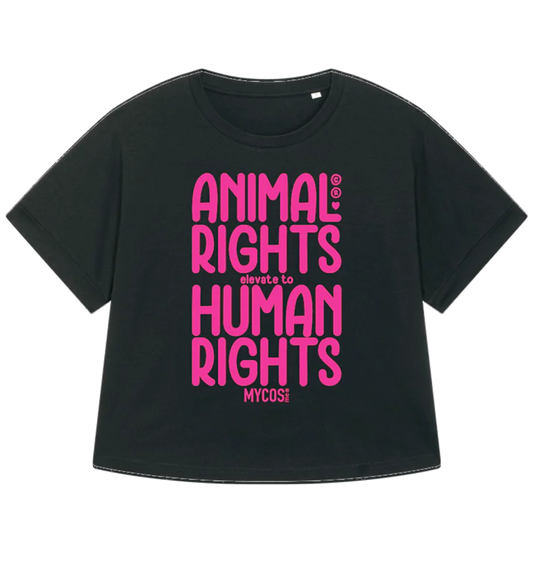 Vegan T-Shirt Oversized Animal Rights
