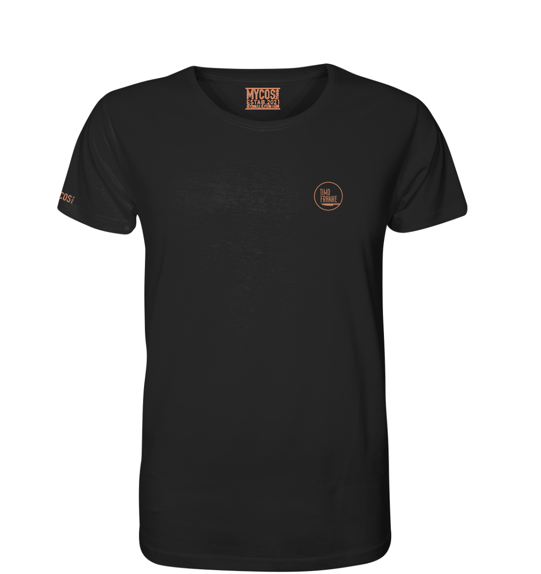 T-Shirt_UNISEX_Timo_Franke_Schwarz_Front