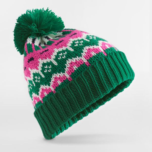 Beanie Retro Ski - Alpine Green