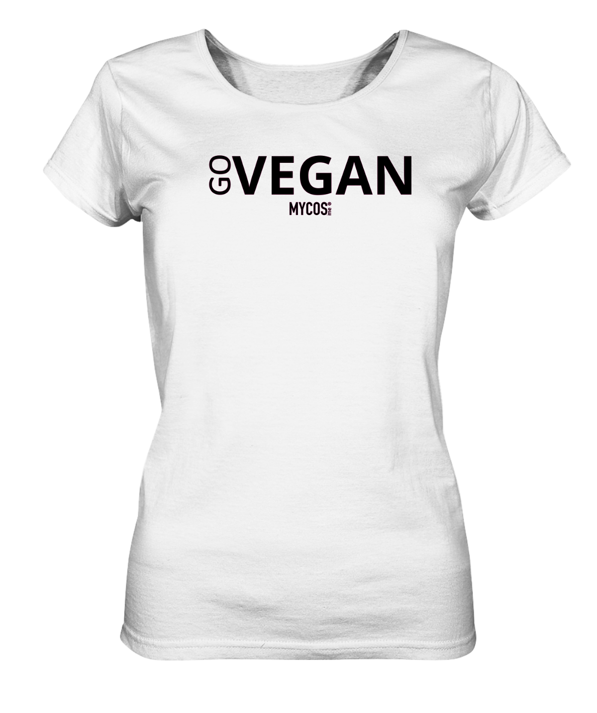 Damen T-Shirt Go Vegan