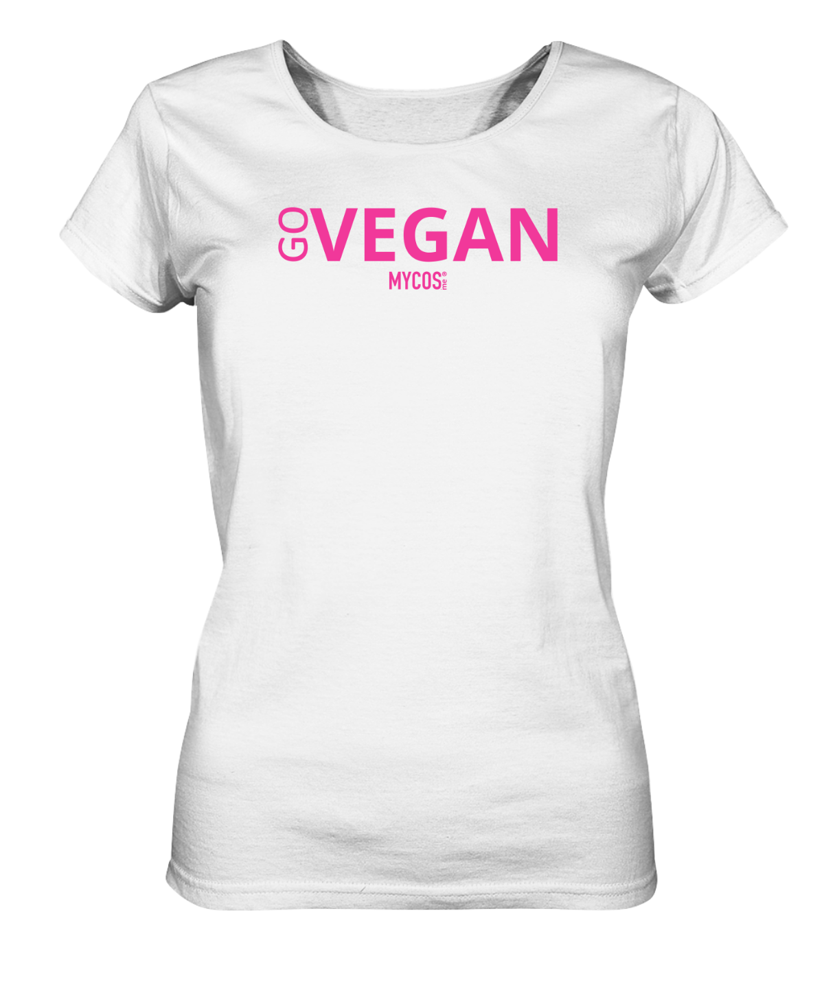 Damen T-Shirt Go Vegan