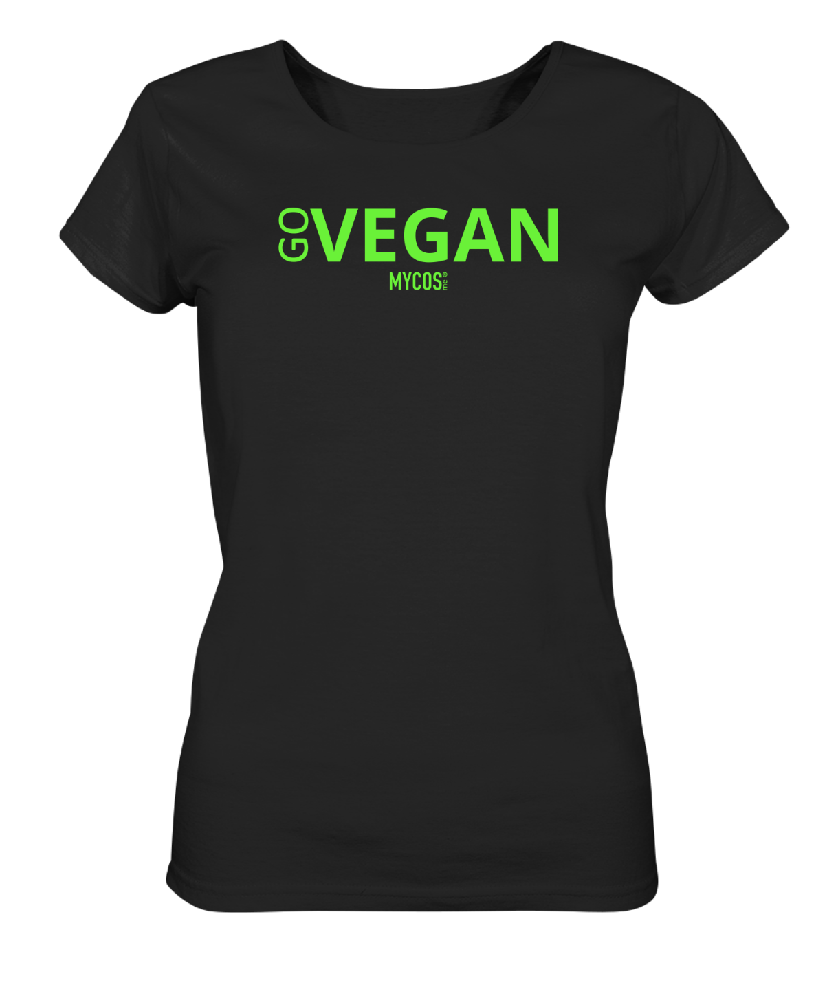Damen T-Shirt Go Vegan