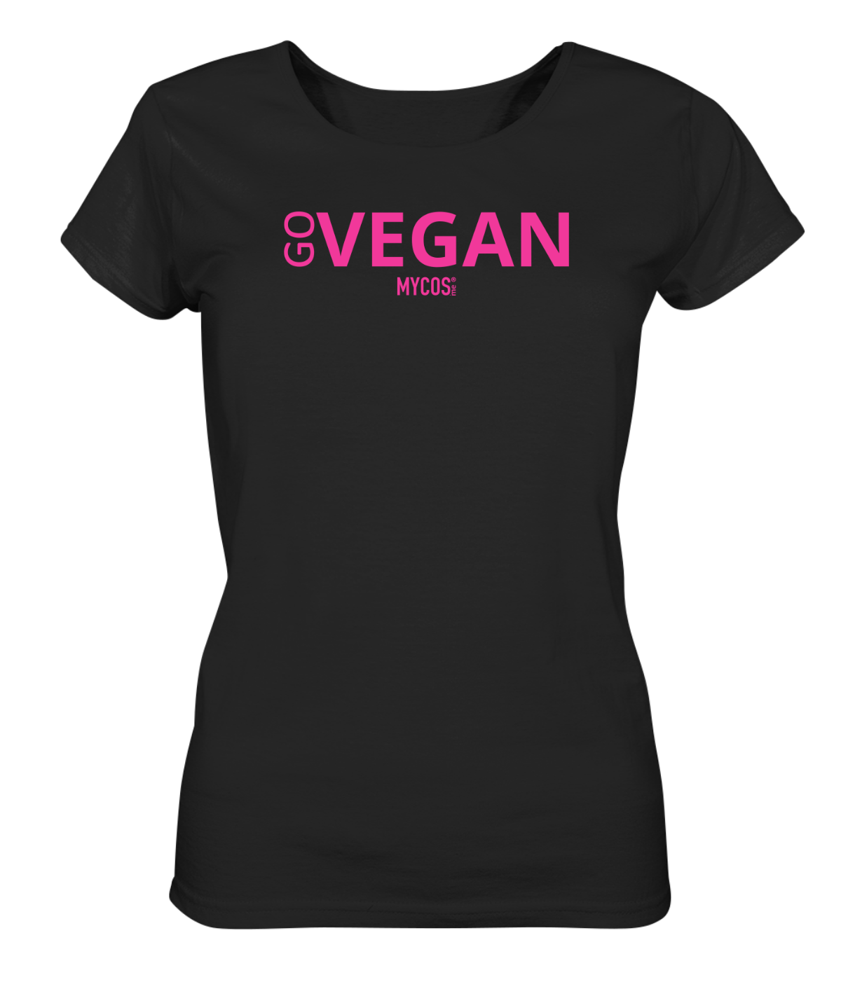 Damen T-Shirt Go Vegan