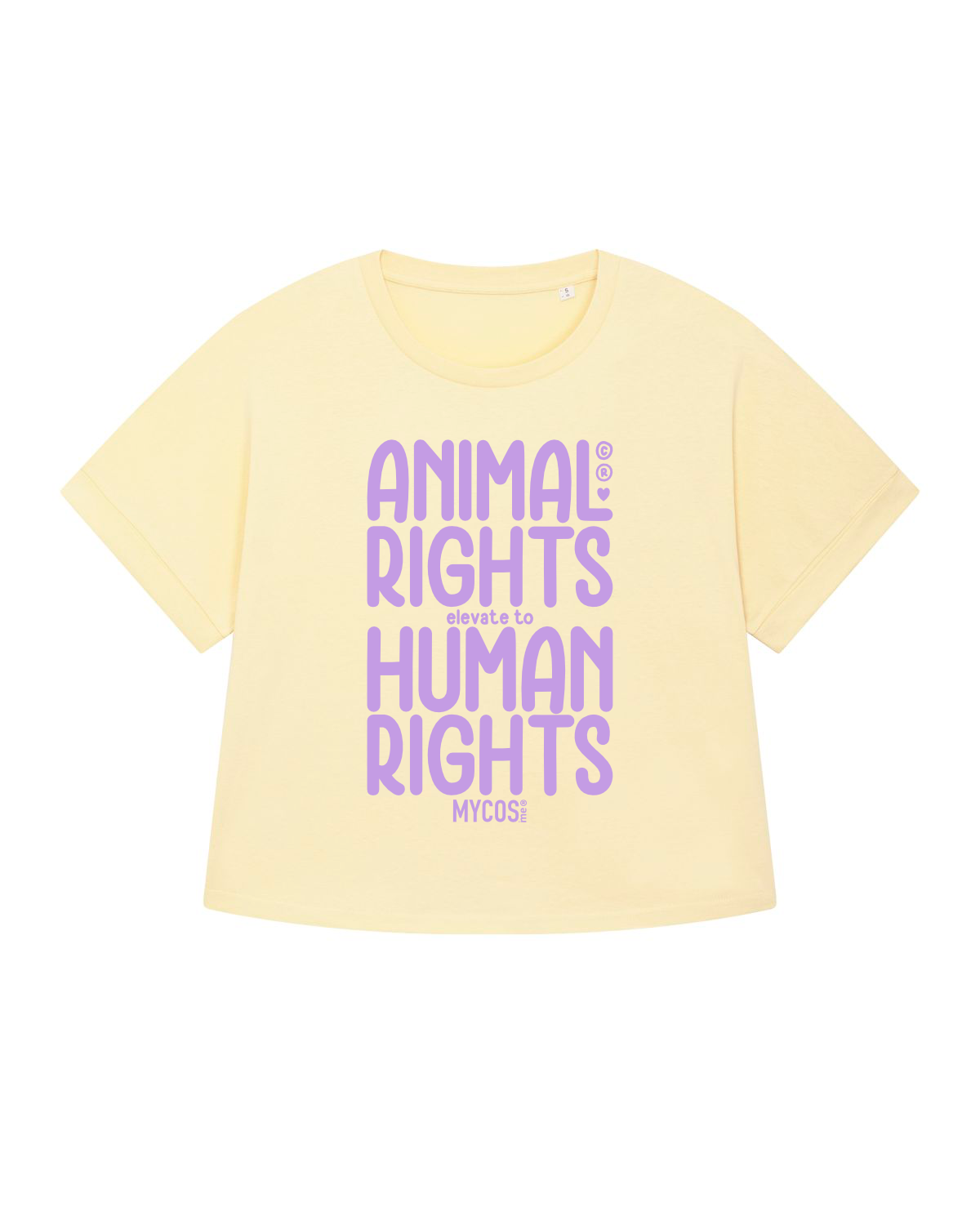 Vegan T-Shirt Oversized Animal Rights
