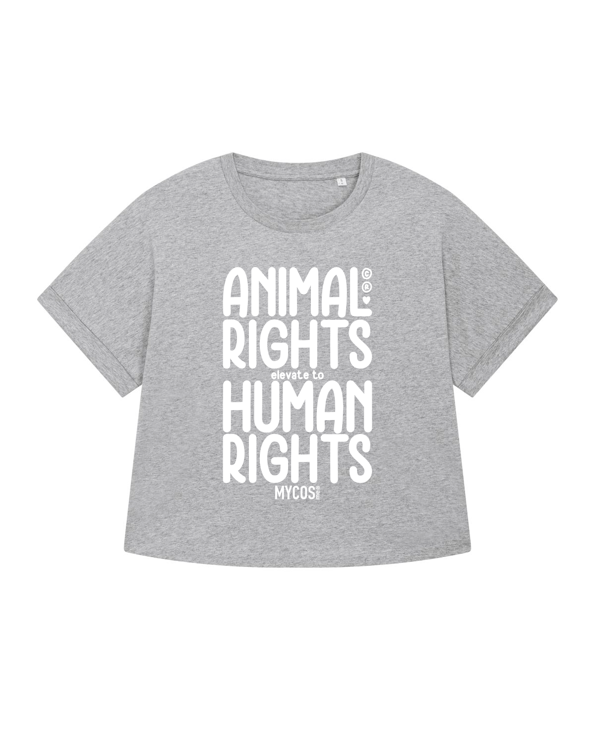 Vegan T-Shirt Oversized Animal Rights