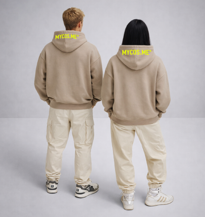 Unisex Oversized Hoodie - Herz Auf Liebe Rein