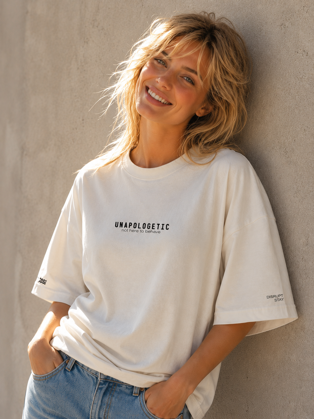 Damen Oversized Shirt - UNAPOLOGETIC