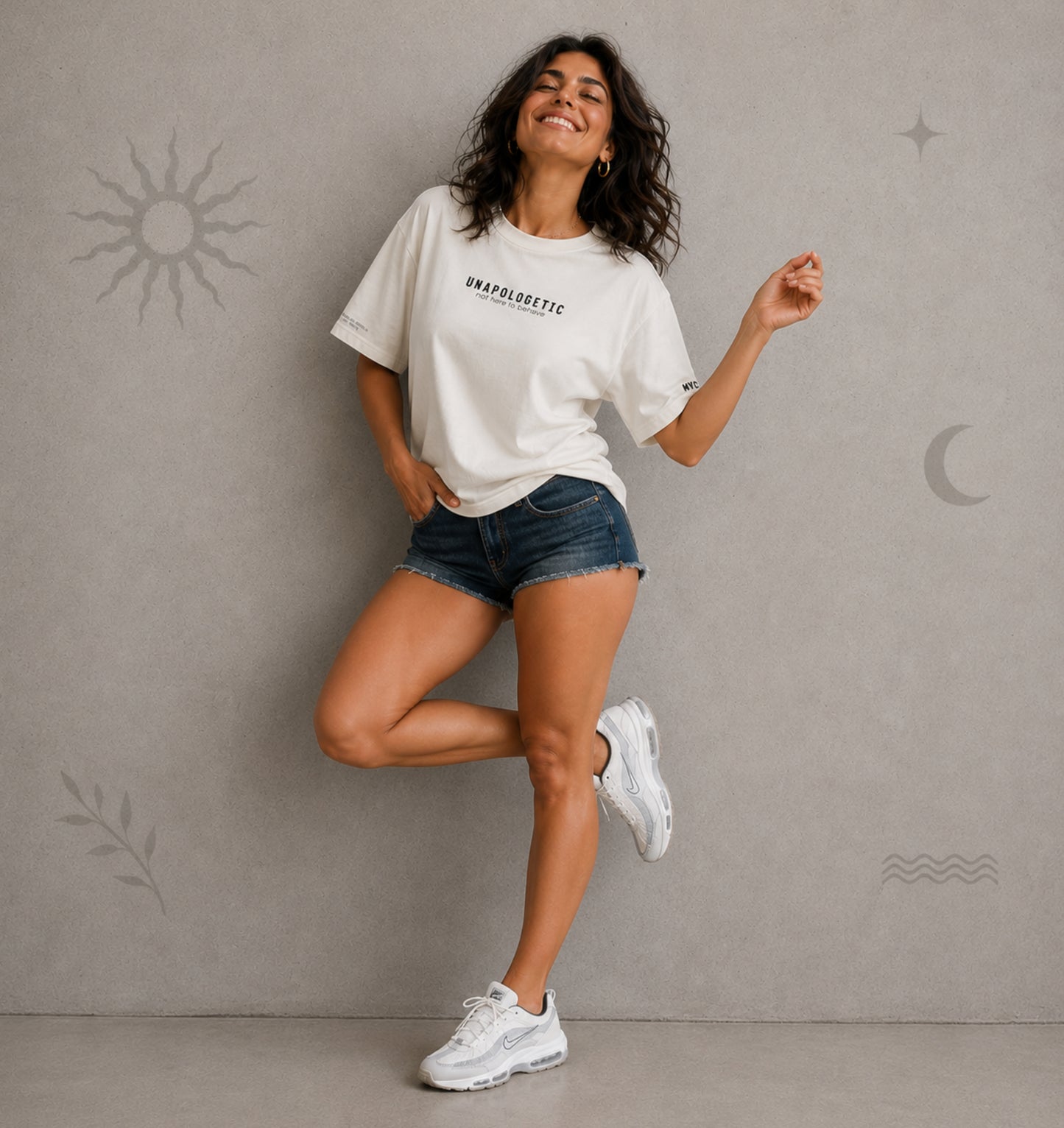 Damen Oversized Shirt - UNAPOLOGETIC
