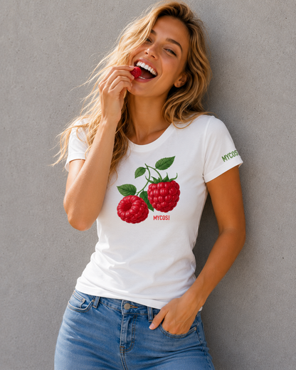 Damen T-Shirt - Raspberry
