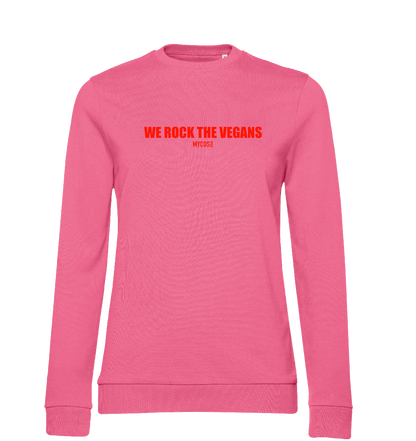 Damen Sweatshirt - We Rock The Vegans