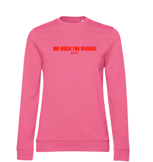 Damen Sweatshirt - We Rock The Vegans