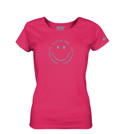 Damen T-Shirt - Positive Vibes (v)