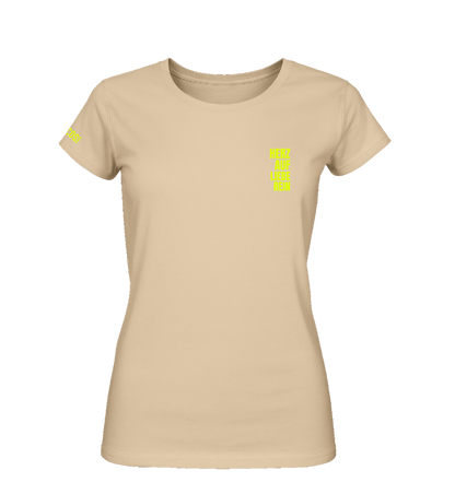 Damen T-Shirt - Herz auf Liebe rein