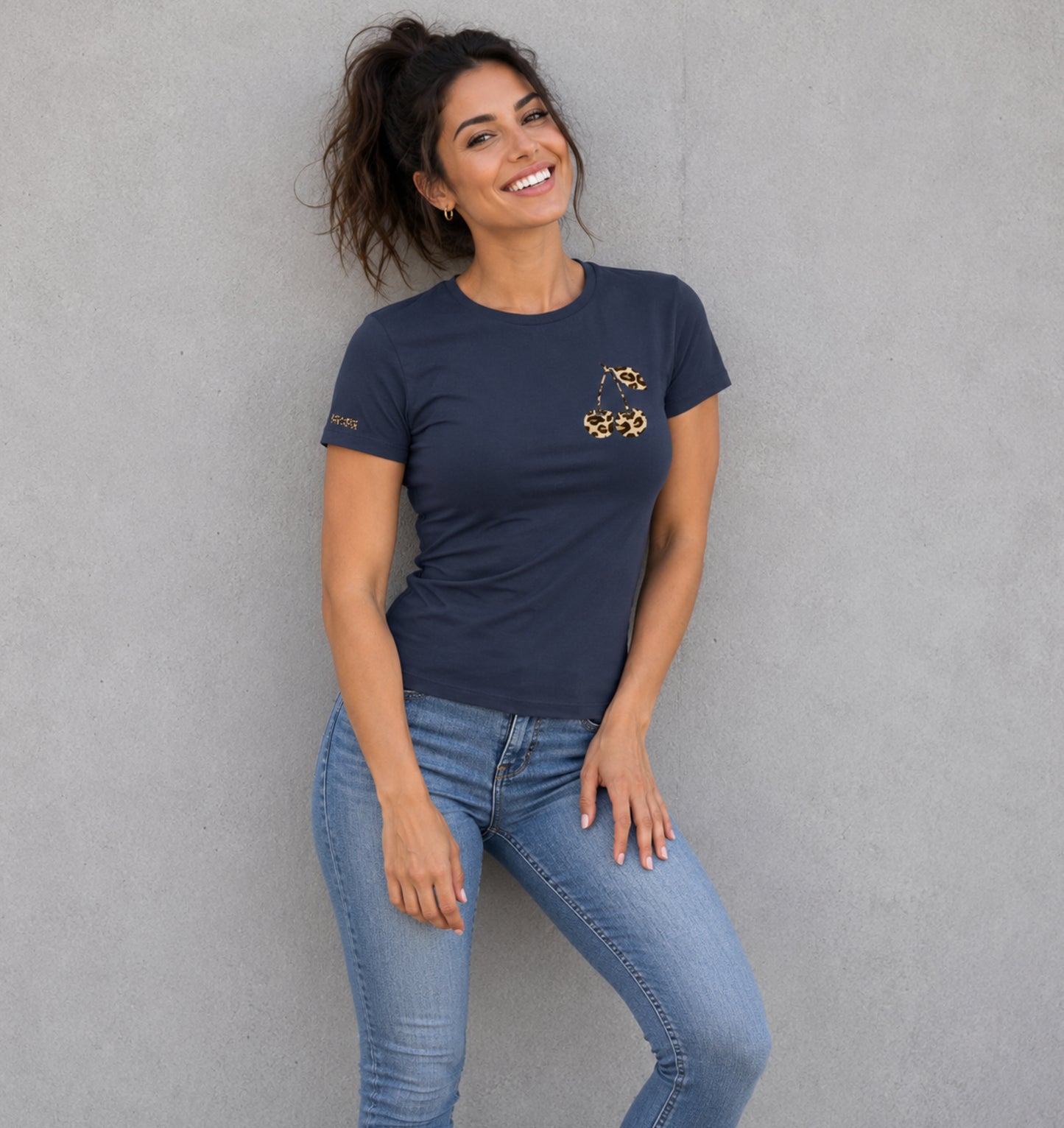 Damen T-Shirt - Cherry