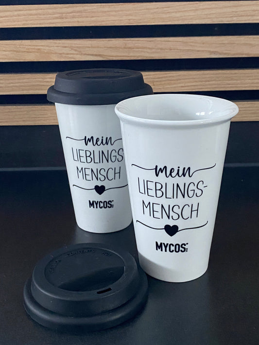 Keramikbecher "mein LIEBLINGSMENSCH"