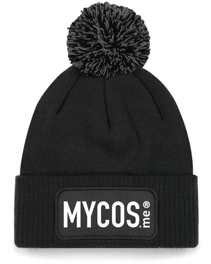 Beanie Winter Pompon MYCOS.me® Grey