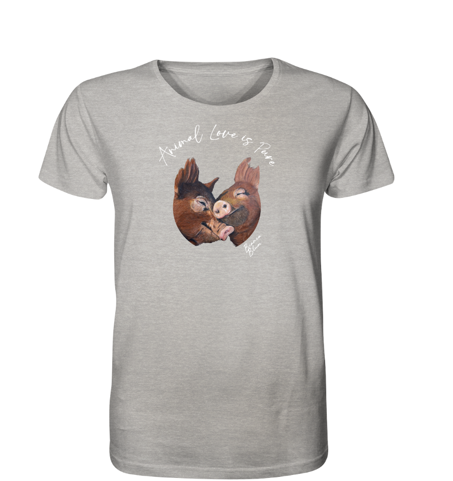 Herren T-Shirt Pig Love