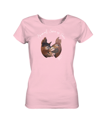 Damen T-Shirt Pig Love