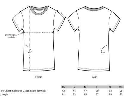 Damen T-Shirt Jedes Leben Zählt