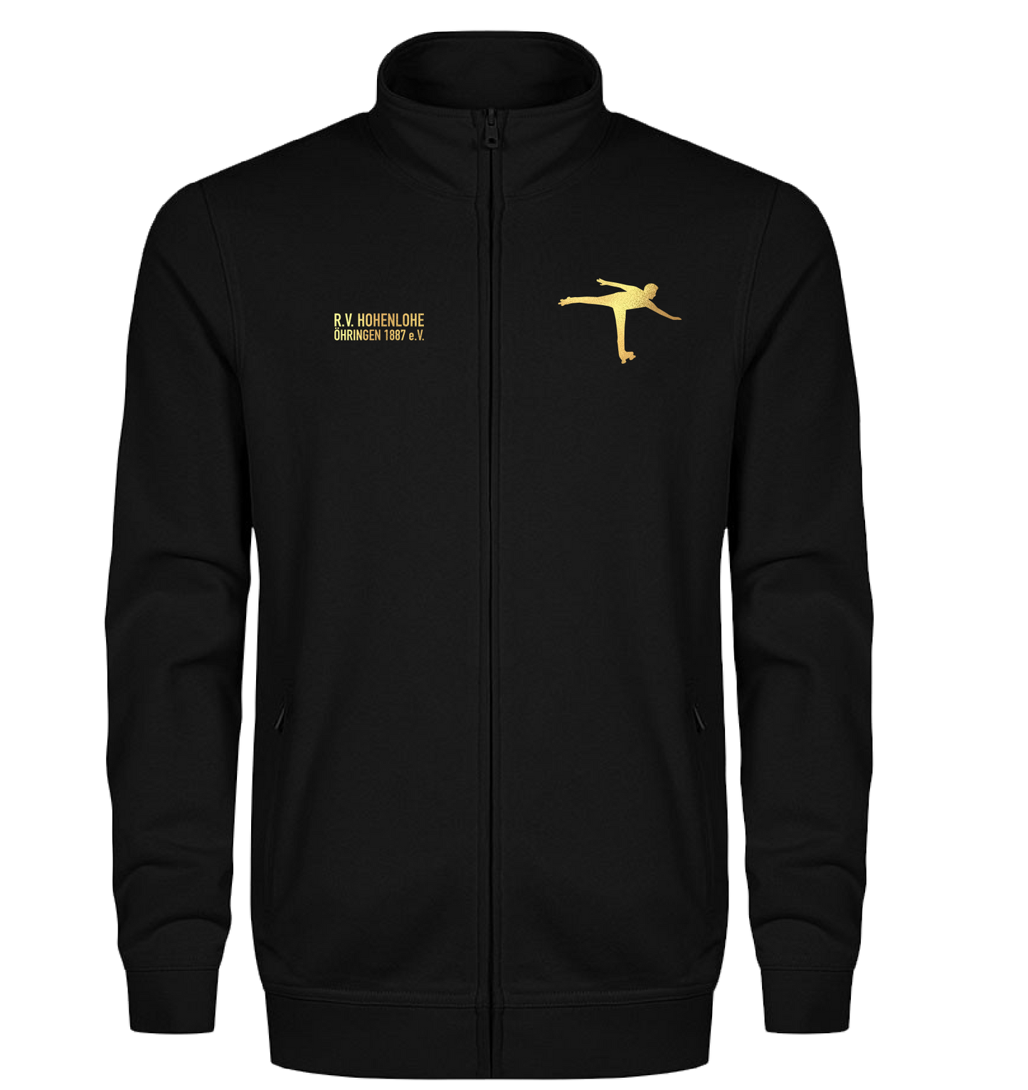 Herren Sweatjacke - RV Öhringen Rollkunstlauf Gold Edition