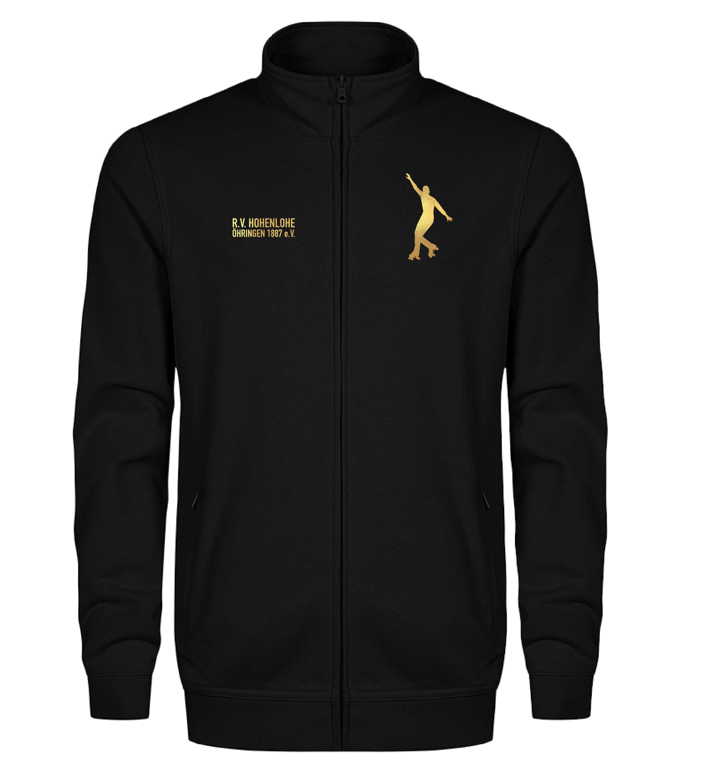 Herren Sweatjacke - RV Öhringen Rollkunstlauf Gold Edition