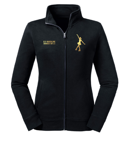 Damen Sweatjacke - RV Öhringen Rollkunstlauf Gold Edition