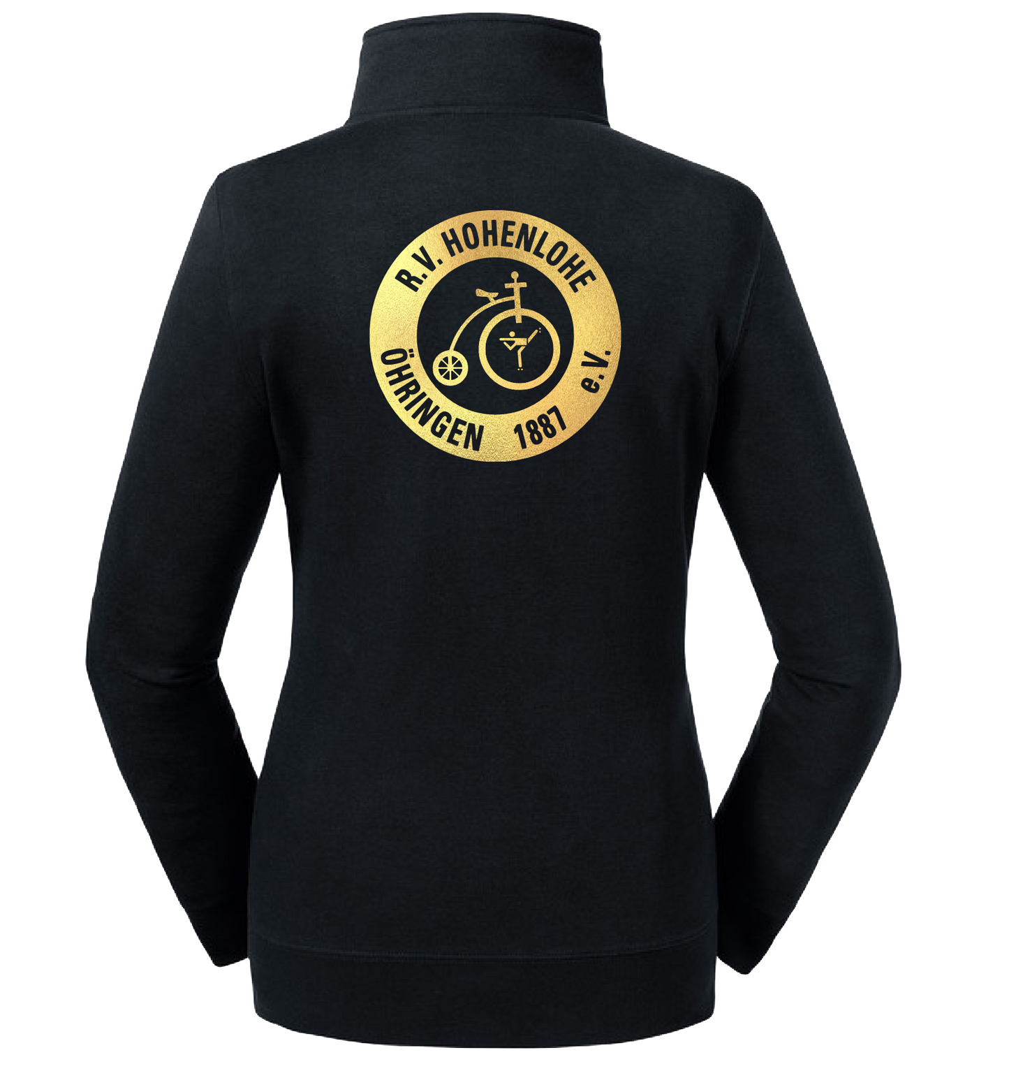 Damen Sweatjacke - RV Öhringen Kunstrad Gold Edition