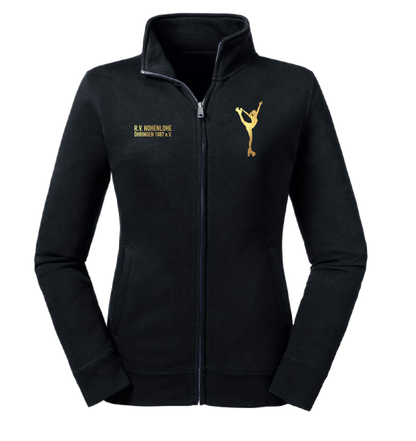Damen Sweatjacke - RV Öhringen Rollkunstlauf Gold Edition V2