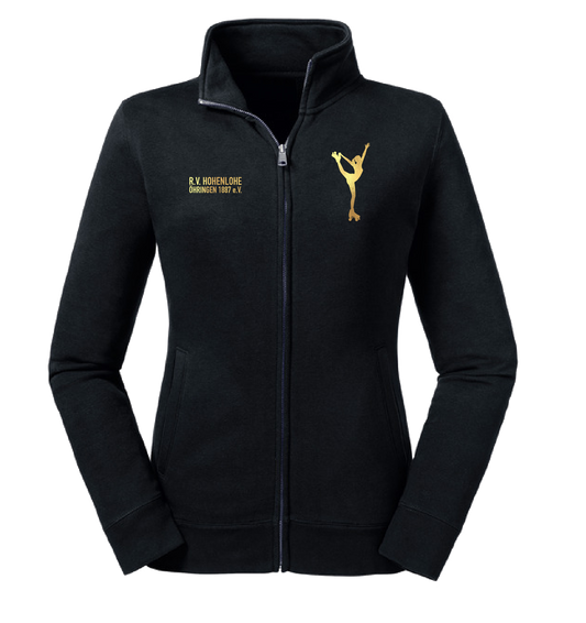 Damen Sweatjacke - RV Öhringen Rollkunstlauf Gold Edition V2