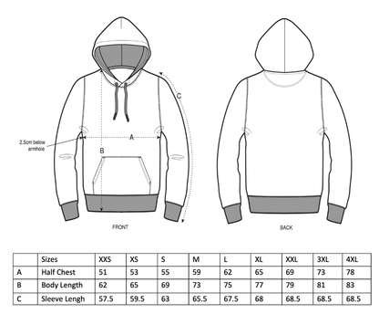 Unisex Hoodie - MYCOS.me® Circle