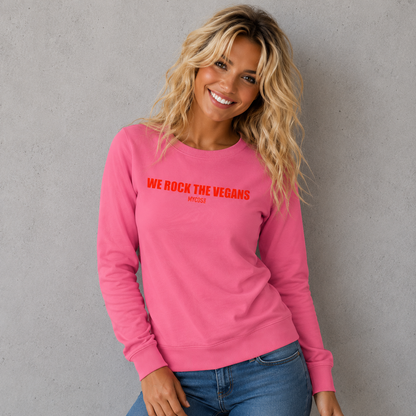Damen Sweatshirt - We Rock The Vegans