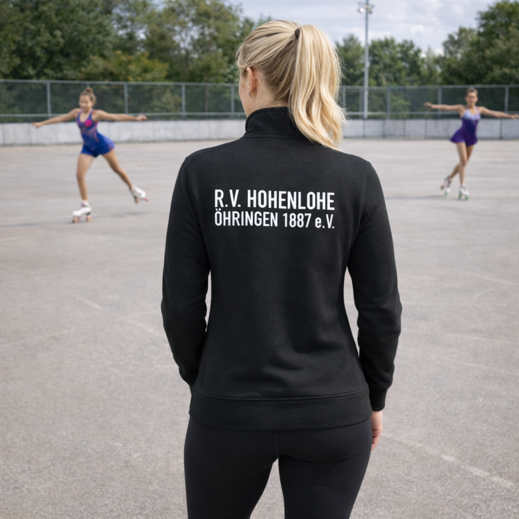Damen Sweatjacke - RV Öhringen Rollkunstlauf