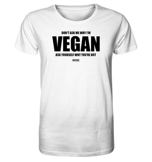 Herren T-Shirt WHY