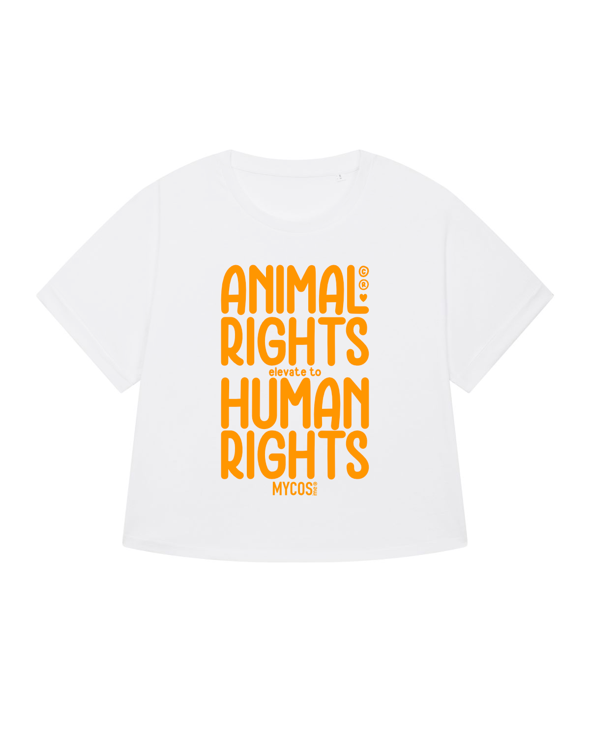 Vegan T-Shirt Oversized Animal Rights