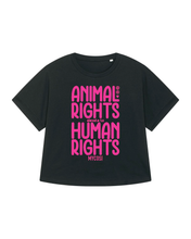 Lade das Bild in den Galerie-Viewer, Vegan T-Shirt Oversized Animal Rights
